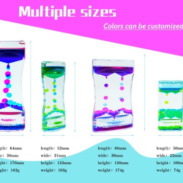 Liquid Bubbler Timer Relaxing Self-regulation Tool for Kids