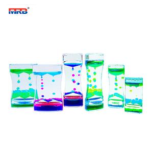Motion Liquid Motion Bubbler Visual Sensory Timer 2 Minute Liquid Timer New Big Calming Sensory Water Bubbler Toy
