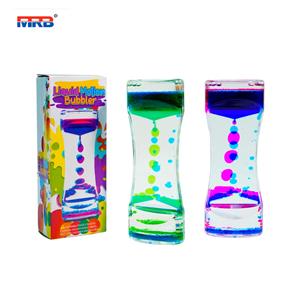 Motion Liquid Motion Bubbler Visual Sensory Timer 2 Minute Liquid Timer New Big Calming Sensory Water Bubbler Toy