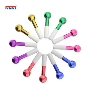 multicolour electroplate Cryocicles Pink Facial Ice Globes Face & Eye Puffiness Relief Cool Skincare Cryo Tools