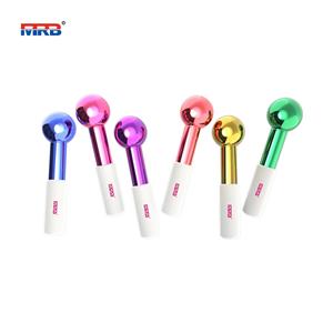 multicolour electroplate Cryocicles Pink Facial Ice Globes Face & Eye Puffiness Relief Cool Skincare Cryo Tools