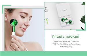 2PCS Magic Globes Facial Cooling Ice Globe Ball Smaller Waxing Massage Tool NEW