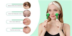 2PCS Magic Globes Facial Cooling Ice Globe Ball Smaller Waxing Massage Tool NEW