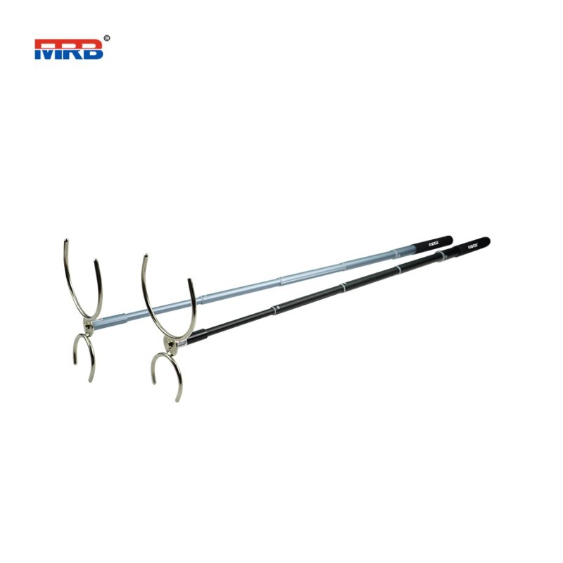 Bowls and Jack Lifter Professional Lightweight Telescopic Handle With Hinged Base black Padded Handle Bowling Aid Improved 2024