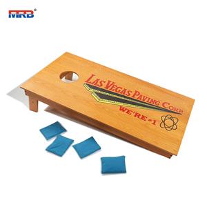 Wood Foldable Cornhole Set Cornhole Boards 8 Cornhole Toss Bags, Perfect for Backyard Outdoor Indoor Party