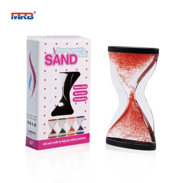 acrylic sand hourglass upwards going liquid timer liquid motion timer sensory liquid timer
