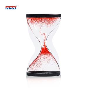 Up Flow Liquid Sand Timer 1 Minute Hourglass Plastic Sand Clock Office pressure relief ornaments Liquid Sand Timer