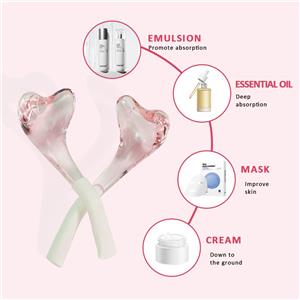 Cooling Ice Globes For Face and Eyes Facial lce Globe Cool Roller Ball 3D Massager Roller Soothing Firming Skin