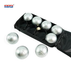 8 French Ball Outdoor Game High Quality 73mm metal silver petanque boules balls obut set