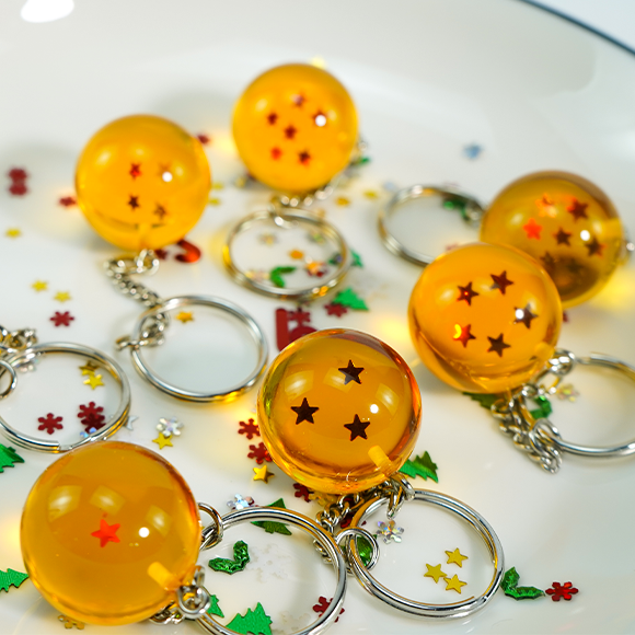 7 Stars Anime Keyring Pendant Anime Collectibles Ideal Gift for Kids Bday Gift