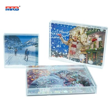 SturdyLiquid Photo Frame In Many Lovely Designs Photo Frame with Glitter DIY Glitter Photo Frames Water and Glitter