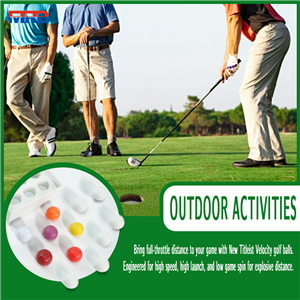 Factory price high quality golf balls Colorful Training Balls