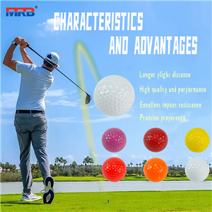 Factory price high quality golf balls Colorful Training Balls