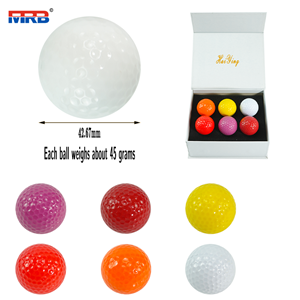 Factory price high quality golf balls Colorful Training Balls