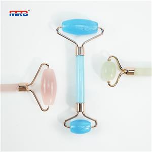 New Material 2pcs/Set Resin Massage Roller Kit Double Headed Massage Roller and Scraping Board For Massage