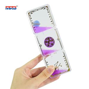 Custom Liquid Bubbler Timer Special Educational Toy Acrylic Liquid Motion Bubble Timer Toy Manufacturers