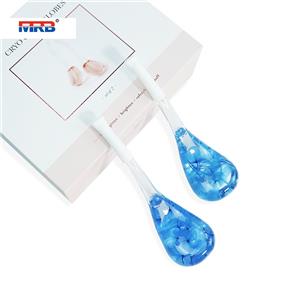 Gorgeous Hand - held Glass Eye Massage Balls with Dried Flowers - Ideal for Eye Fatigue Relief in Europe and America