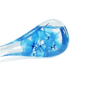 Gorgeous Hand - held Glass Eye Massage Balls with Dried Flowers - Ideal for Eye Fatigue Relief in Europe and America