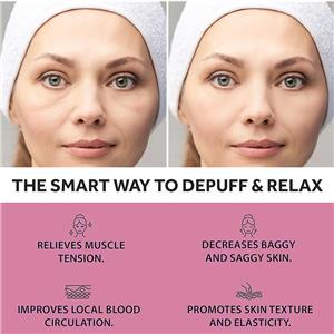 Facial Beauty Roller Skin Care Tools Self Care Pink Gift for Men Women Relieve Fine Lines and Wrinkles