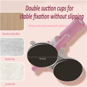 Suction Cup Adjustable Sit-Up Abdominal Exercise Portable Sit-Up Aid at Home and Office