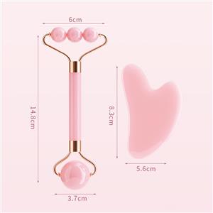 Hot Sale Professional Anti Cellulite Resin Roller and Scraping Set with Customized logo for Home Body Massage