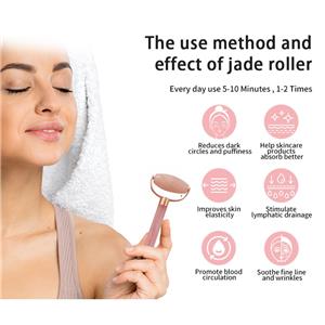 Facial Massage And Scraping Skin Care Tool And Neck Roller Set For Skin Care, Reducing Puffiness And Improving Facial Wrinkles