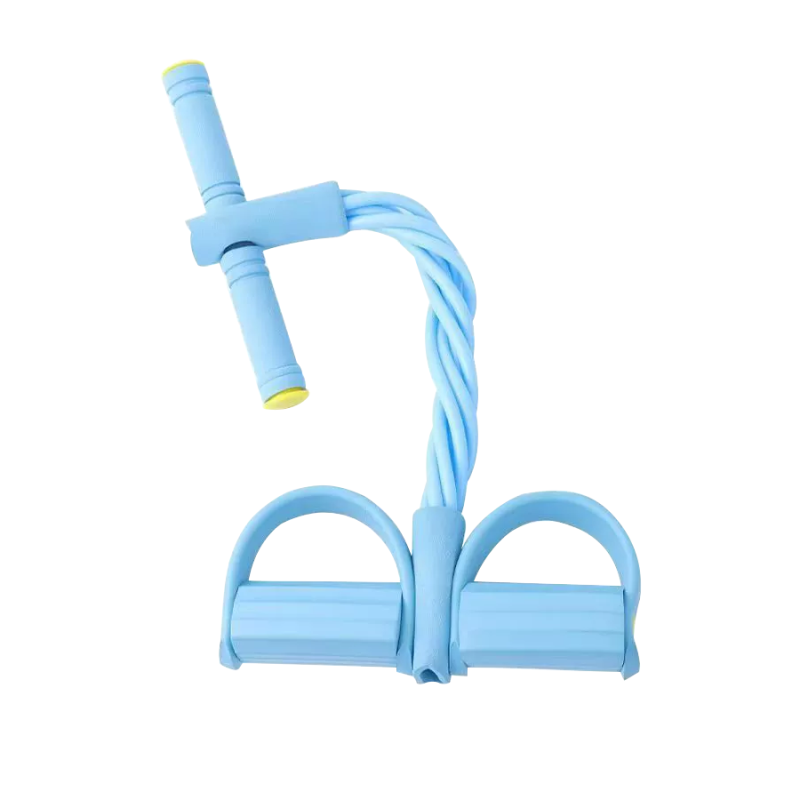 Wholesale Multi-Function Metal Spring Pedal Puller Belly Slim Tummy Trimmer with Single Double Springs Yoga Ropes Tension Straps