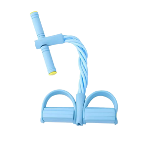 Wholesale Multi-Function Metal Spring Pedal Puller Belly Slim Tummy Trimmer with Single Double Springs Yoga Ropes Tension Straps