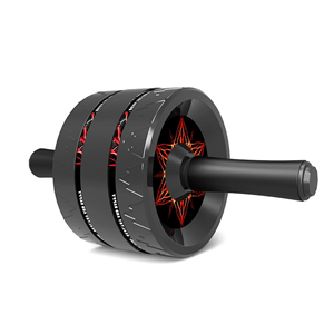 Home Gym Workout Equipment Noiseless Rubber for Ab Roller Wheel Essential Fitness Exercisec for Ab Exercises