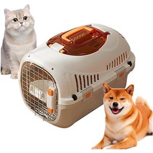 Wannuo Breezy Pet Carrier Not Easy to Loose Multiple Switches Pet Box Comfortable Pet Travel Box With Handle and Shoulder Buckle