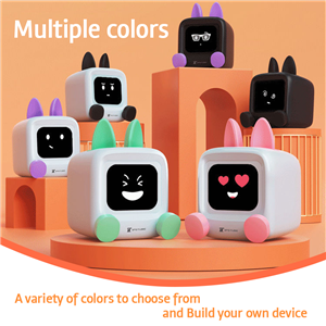 High Resolution Desktop Smart Electronic Pet Bluetooth Speaker Memo Function Long-Lasting Rechargeable Battery for Novelty Gift