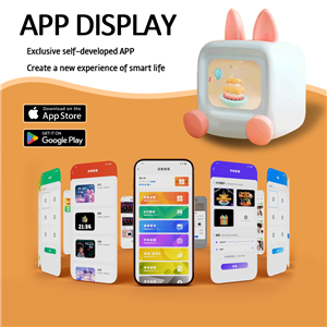 High Resolution Desktop Smart Electronic Pet Bluetooth Speaker Memo Function Long-Lasting Rechargeable Battery for Novelty Gift