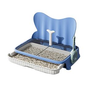 Indoor/Outdoor Waterproof Puppy Pad Holder Tray for Small Medium-Sized Dogs Easy Clean Pet Waste Disposal Training Splash Guard