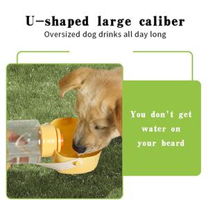 Outdoor Portable Pet Water Cup Stylish Small Animal Feeder Carrying Dog Water Bottle Automatic Feature High Quality Easy Travel