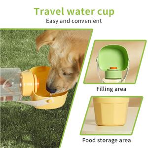 Outdoor Portable Pet Water Cup Stylish Small Animal Feeder Carrying Dog Water Bottle Automatic Feature High Quality Easy Travel