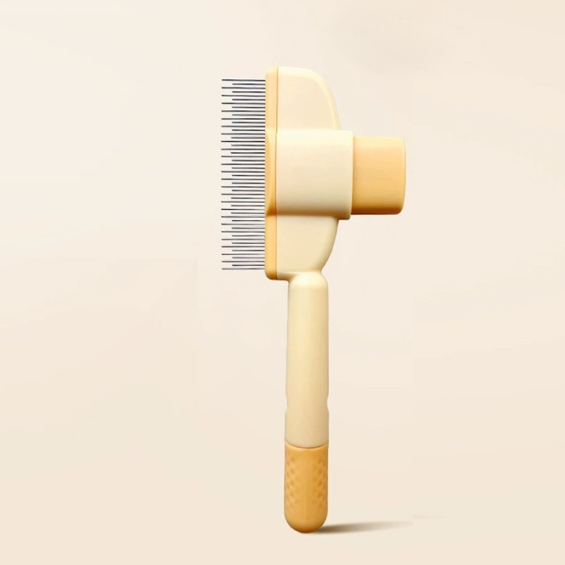 Portable Pet Hair Grooming Comb Long and Short Stainless Steel for Dog & Cat Acrylic Brushes Wholesale