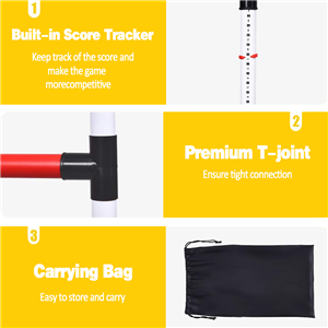 High Quality Custom Logo Wooden Ladder Toss Game Factory Promotion Wholesale Outdoor Ball Golf Ball Sport Entertainment Product