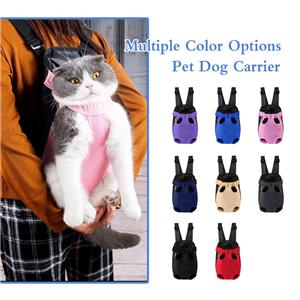 Dog Carrier Backpack Adjustable Cat Dog Front Travel Bag Legs Out Easy-fit for Traveling Hiking Camping