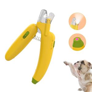 3-in-1 LED Blood Line Light Cat and Dog Nail Clippers Anti-Splash Pet Care Products for Grooming