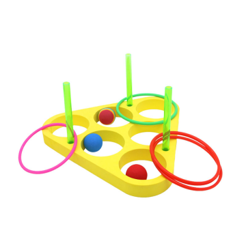 Direct Cross-Border Sales EVA Floating Foam Ball Set Children's Water Toy Throwing Circle Game Equipment Sports Entertainment