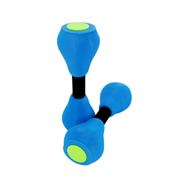Aquatic Dumbbells Set 2pcs Foam Water Weights Aerobic Exercise Fitness Equipment for Water Aerobics Weight Loss Pool Water