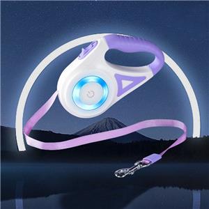 Automatic Retractable Dog Leash Telescopic Tractor Tape for Small and Medium Sized Pets with Non-Slip Handle