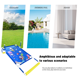 Bean Bag Toss Game Cornhole Set for Kids Aged 3+ Outdoor Sports Entertainment Toys for Lawn Party Family Gathering Great for