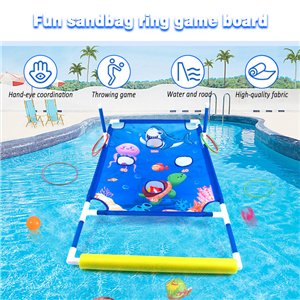 Bean Bag Toss Game Cornhole Set for Kids Aged 3+ Outdoor Sports Entertainment Toys for Lawn Party Family Gathering Great for