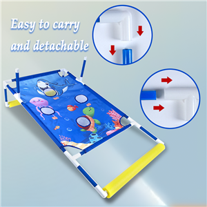 Bean Bag Toss Game Cornhole Set for Kids Aged 3+ Outdoor Sports Entertainment Toys for Lawn Party Family Gathering Great for