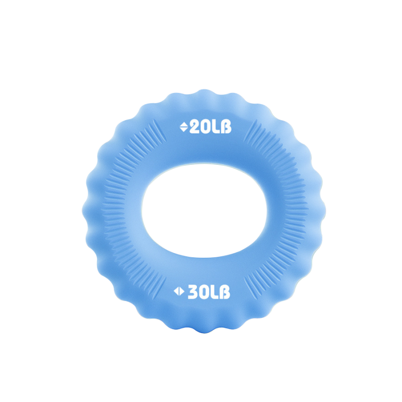 Silicone Hand Grips Trainer Double Force Rock Climbing Workout Rings Finger Grip Strengthening Workout for Athletes Stress