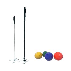 High - Efficiency Dual - Size Ball Picker for Lawn Bowls, Petanque & Target Balls | 41.3
