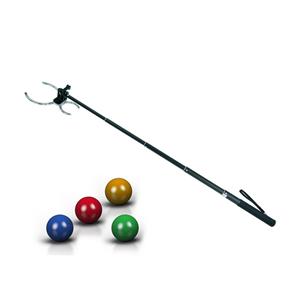 High - Efficiency Dual - Size Ball Picker for Lawn Bowls, Petanque & Target Balls | 41.3