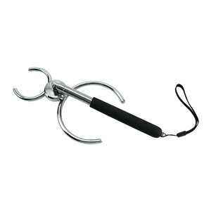 Efficient Stainless Steel Bocce Ball Picker - Retractable 20 - 83cm - Dual - Size Forks for Quick & Easy Ball Retrieval