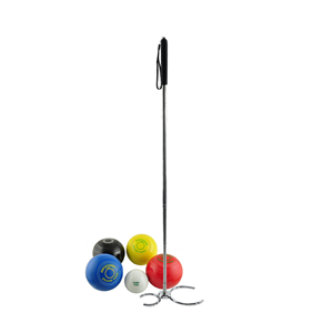 Efficient Stainless Steel Bocce Ball Picker - Retractable 20 - 83cm - Dual - Size Forks for Quick & Easy Ball Retrieval